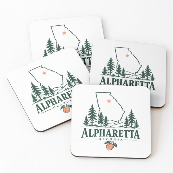 Item preview, Alpharetta Georgia designed and sold by CampAndCoast.