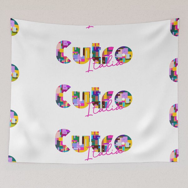 Item preview, Cutro, Crotone, Italy, Italia, colorful typography design for travellers designed and sold by Wanderful-roads.