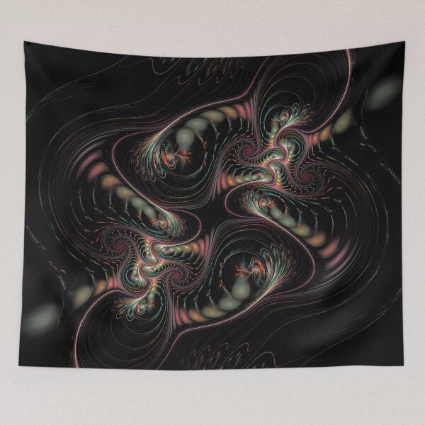 Item preview, Cosmic Ribbon Embryo Fractal designed and sold by bloorose.