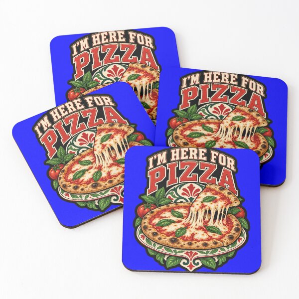 Item preview, I'm Here For Pizza Foodie Fan Food Lover Saying Art Design designed and sold by fantasticdesign.