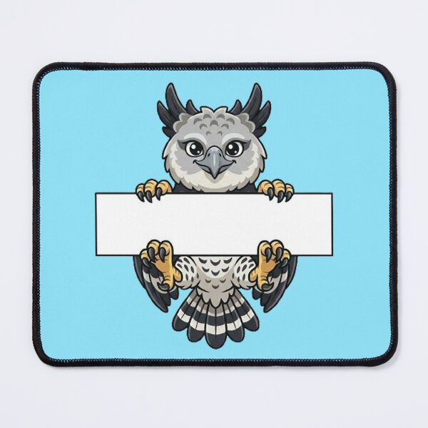 Item preview, Cute Buffalo Holding Blank Sign Cartoon designed and sold by PetalsPaws.
