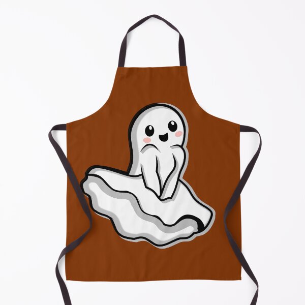 Item preview, Cute Ghost funny Pose | Playful Halloween simple hand drawn Illustration designed and sold by ZechJohnRB.