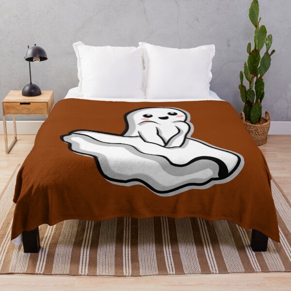 Item preview, Cute Ghost funny Pose | Playful Halloween simple hand drawn Illustration designed and sold by ZechJohnRB.