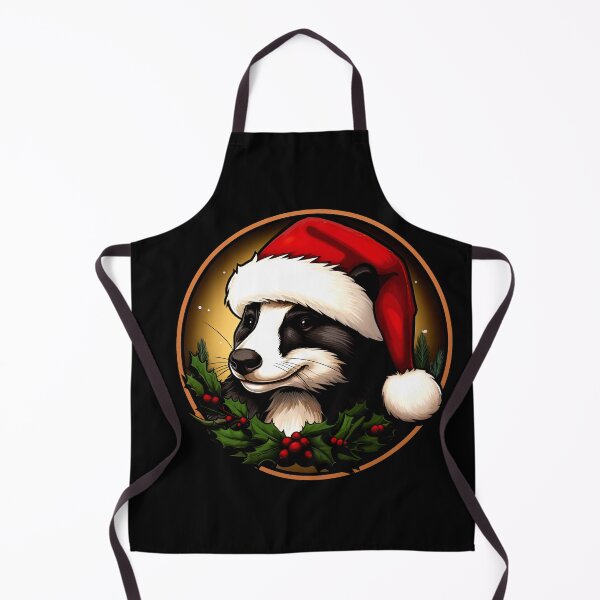Item preview, Tejones en Navidad / La marta de Papá Noel designed and sold by Soulskier.