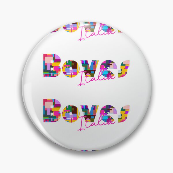Item preview, Boves, Cuneo, Italy, Italia, colorful typography design for travellers designed and sold by Wanderful-roads.