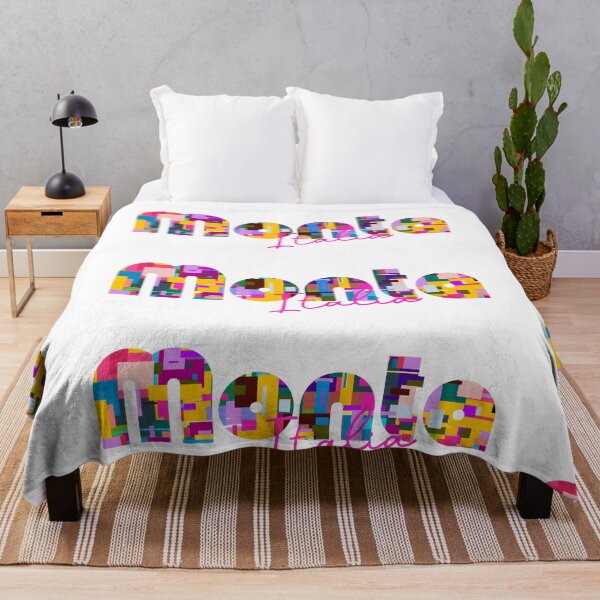 Item preview, Montà, Cuneo, Italy, Italia, colorful typography design for travellers designed and sold by Wanderful-roads.