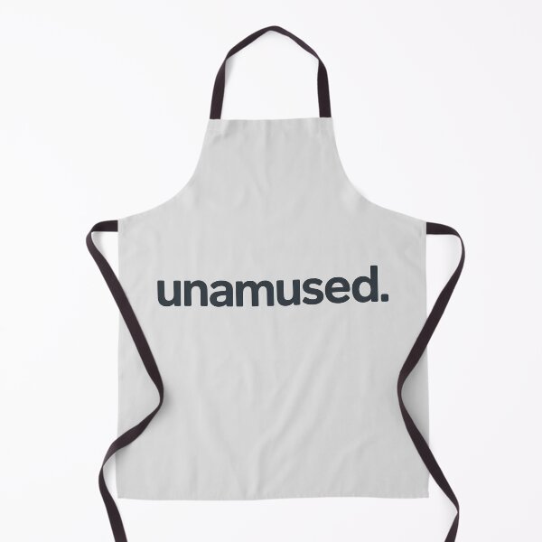 Item preview, Unamused. – Minimalist Sarcastic Typography designed and sold by Jollys-ArtShop.