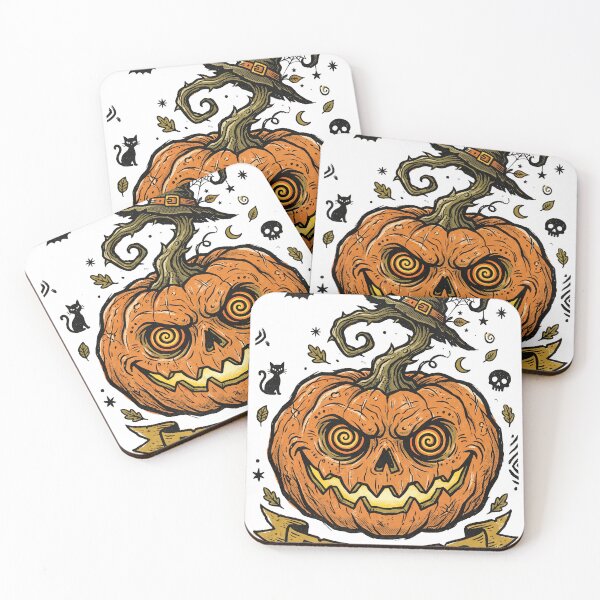 Item preview, Vintage Trickster Hypnotic Jack-O-Lantern designed and sold by Viinde.