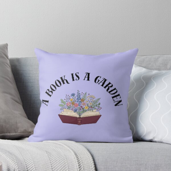 Item preview, ‘A Book Is a Garden’ Book Lover Design – Cottagecore Aesthetic designed and sold by HauteLibrary.
