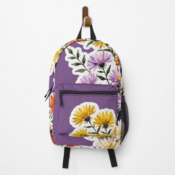Item preview, Flower State of Mind – Colorful aster blossom print in watercolor style designed and sold by PanaluPrint .