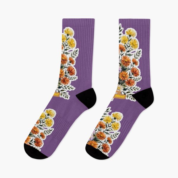 Item preview, Flower State of Mind – Colorful aster blossom print in watercolor style designed and sold by PanaluPrint .