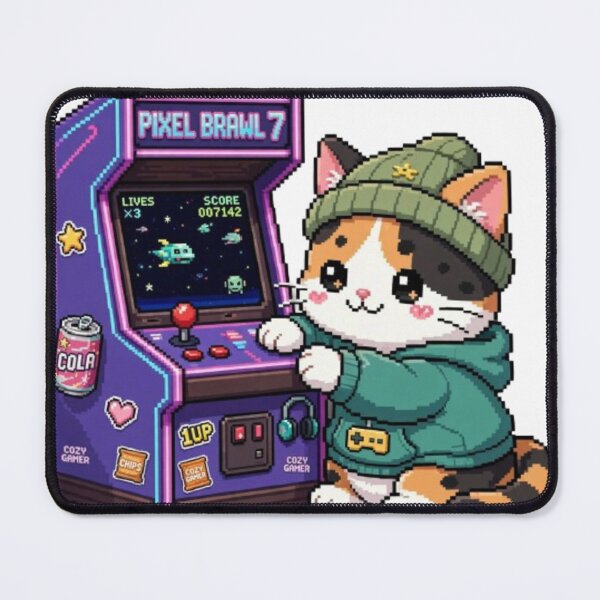 Item preview, Retro Arcade Pixel Art - Pixel Brawl designed and sold by ReginaNunn.