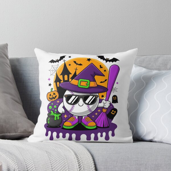 Item preview, Halloween Baseball Witch – Cool Spooky Sports Player Ar designed and sold by jkrphoto.