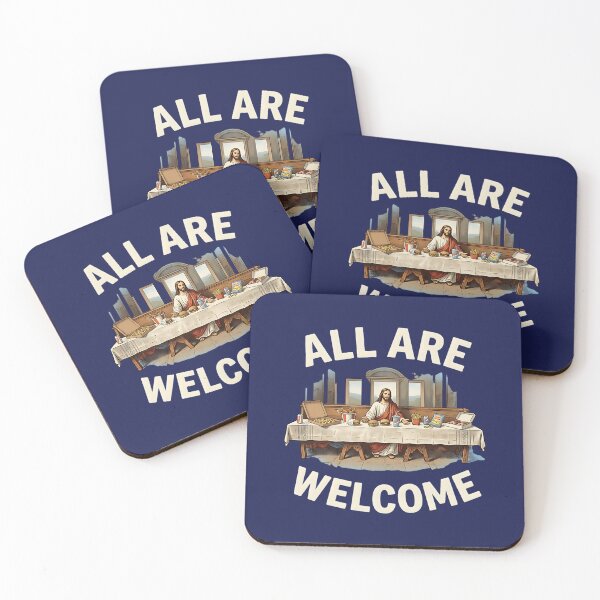 Item preview, Jesus Fast Food "All Are Welcome" Feast designed and sold by FrozenFits.