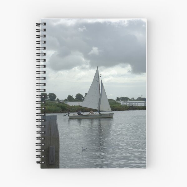 Item preview, Sailboat and Wooden Mooring Posts – Nautical Photography designed and sold by Pjotre7.