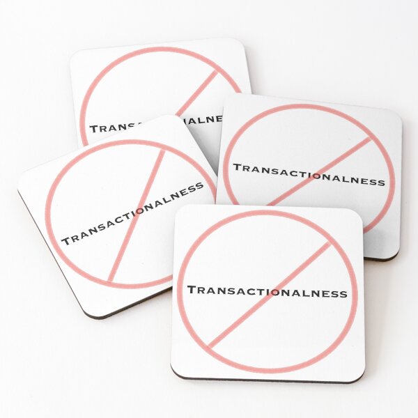 Item preview, NO Transactionalness designed and sold by MAC Art&Designs.