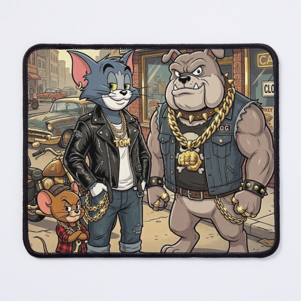 Item preview, Biker Crew Cartoon Characters Streetwear Art designed and sold by Lespribos .