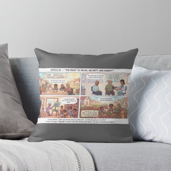 Item preview, Community care for social security and dignity designed and sold by Mianku | Für das Leben.