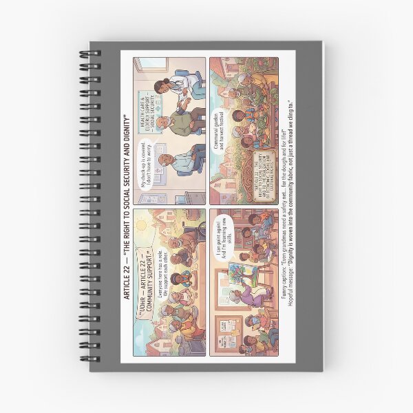 Item preview, Community care for social security and dignity designed and sold by Mianku | Für das Leben.