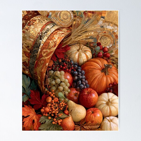 Item preview, Thanksgiving Cornucopia designed and sold by Susan Rydberg.