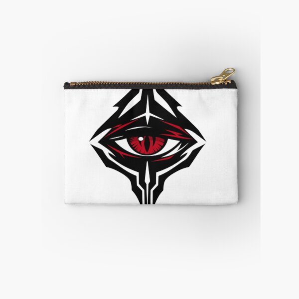Item preview, Crimson Void – Dark Anime Eye Emblem | Minimalist Red Black Streetwear Logo designed and sold by AD-NOVA!!!.