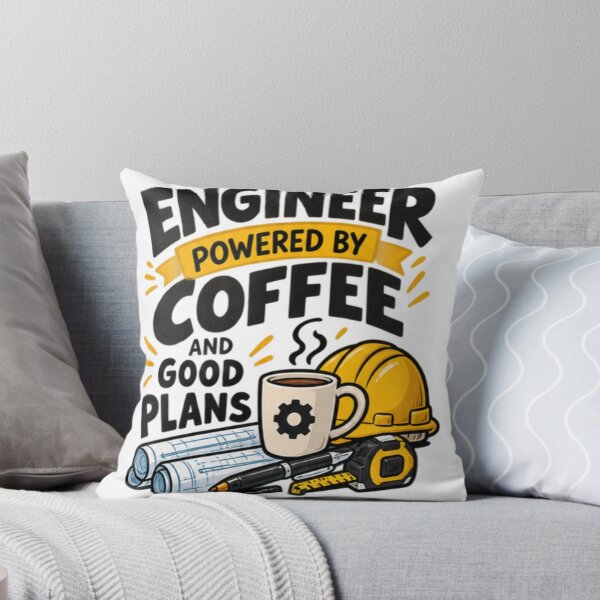 Item preview, Engineer Powered by Coffee – Funny Engineering Design designed and sold by HSE1.