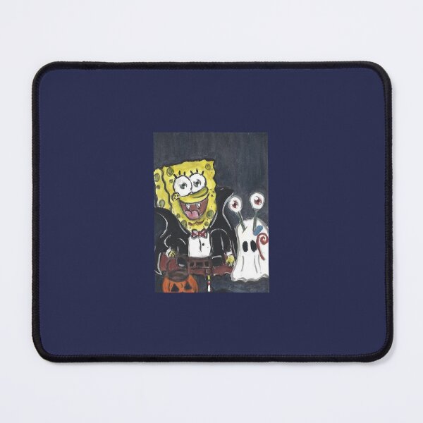 Item preview, Yellow Sponge & Ghost Snail Cartoon Art Prints Posters Wall Art Magnet Home Coffee Cup Decoration TShirt Stationary Notebook Magnet Hat Kitchen Work School Office Redbubble Shop designed and sold by Saritas Boutique Shop.