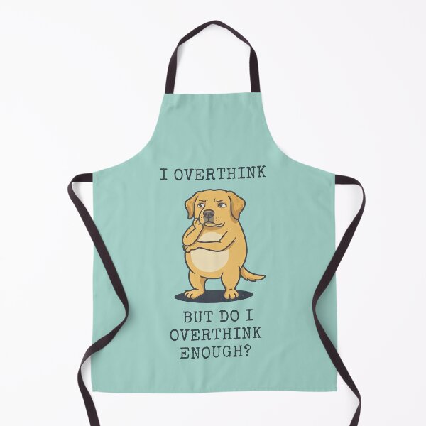 Item preview, Funny Labrador Overthinker Dog Quote designed and sold by d247.