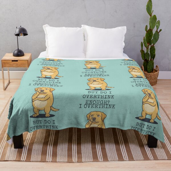 Item preview, Funny Labrador Overthinker Dog Quote designed and sold by d247.