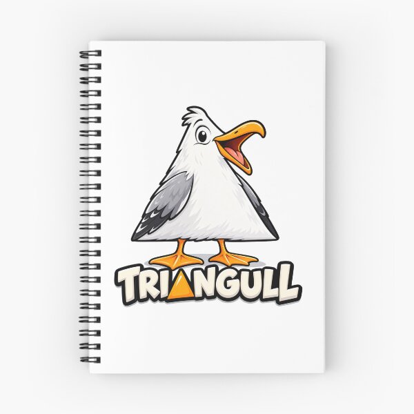 Item preview, Triangull Triangle Seagull Bird Pun Funny Math designed and sold by WeirdlyMild.