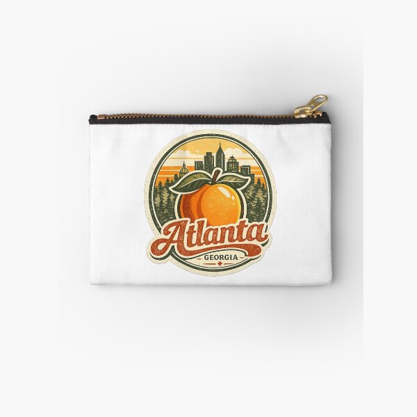 Item preview, Atlanta Peach Skyline designed and sold by CampAndCoast.