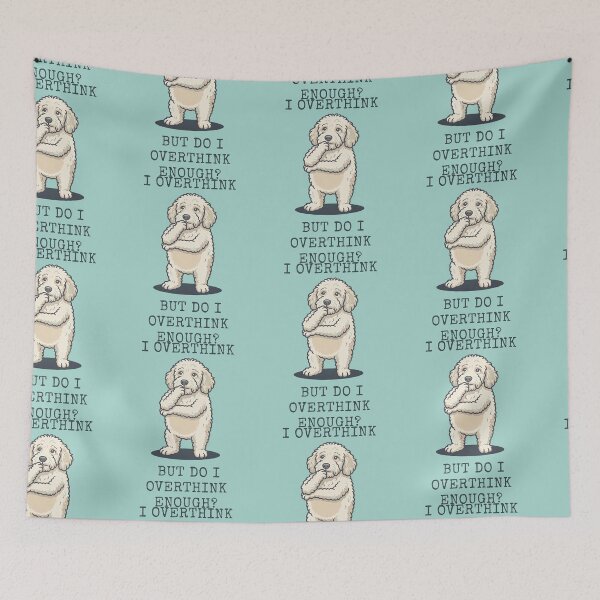 Item preview, Goldendoodle Overthinker Funny Dog Lover Humor designed and sold by d247.