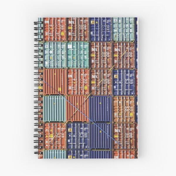 Item preview, Rotterdam Harbor Containers – Industrial Photography designed and sold by Pjotre7.
