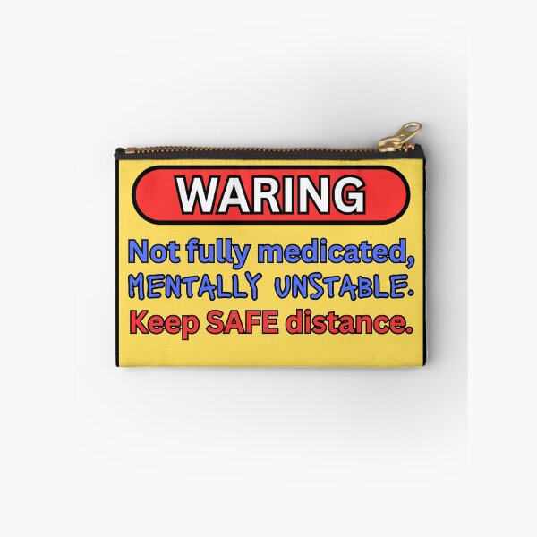 Item preview, Humorous warning about your attitude. designed and sold by Alsstuff.
