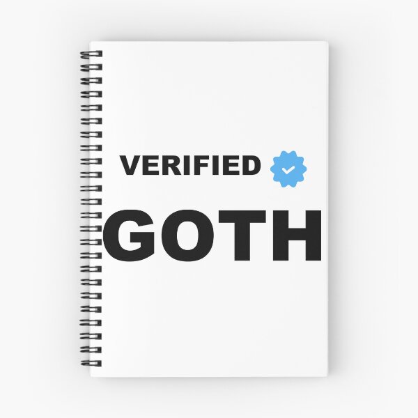 Item preview, Verified Goth – Officially Haunted designed and sold by GriffinRey.