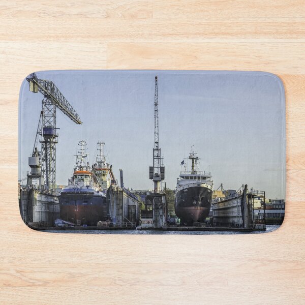 Item preview, Rotterdam Dry Dock Shipyard – Industrial Photography designed and sold by Pjotre7.
