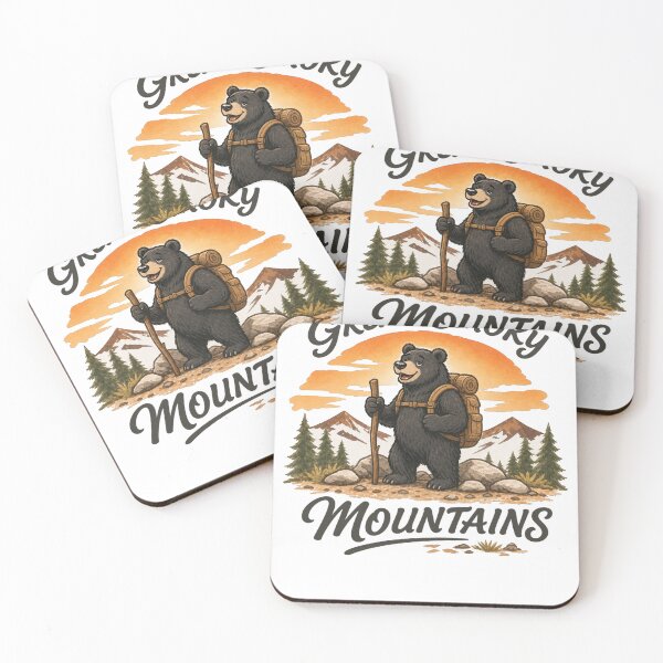 Item preview, Great Smoky Mountains Funny Hiking Bear Shirt designed and sold by gotops12.