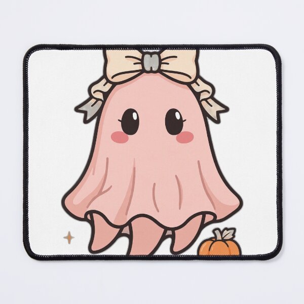 Item preview, Pink Bow Ghost Coquette Cute Halloween Art designed and sold by BoydMercantile.