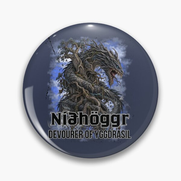 Item preview, Níðhöggr Devourer of Yggdrasil designed and sold by AhmadAnnaPrints.