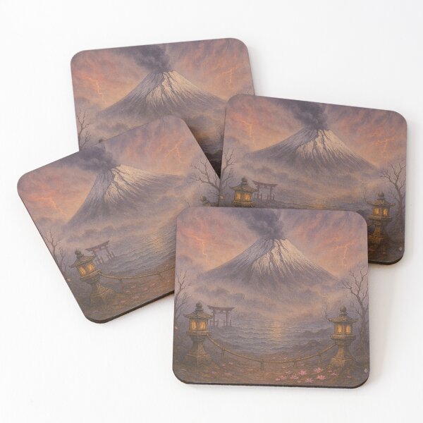 Item preview, Mount Fuji -The Watcher designed and sold by PurrfectWhisper.