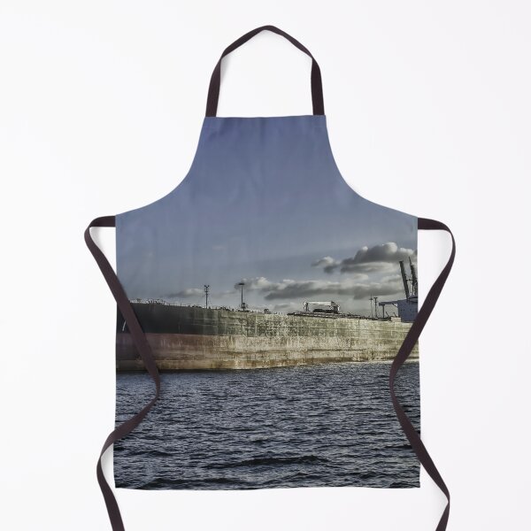 Item preview, Rotterdam Harbor Ship at Sea Port – Maritime Photography designed and sold by Pjotre7.