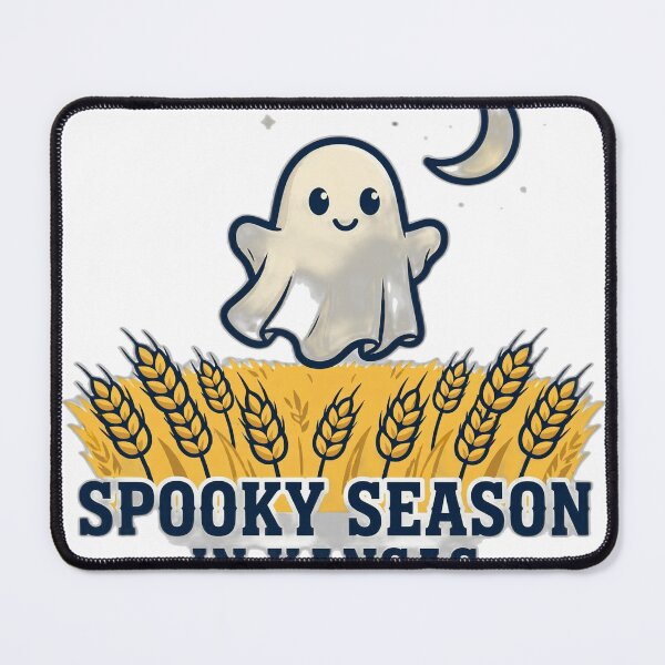 Item preview, Spooky Season in Kansas Wheat Field Ghost designed and sold by BoydMercantile.