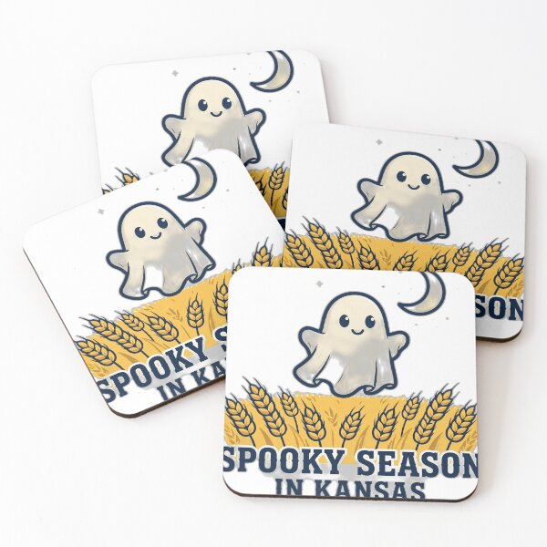 Item preview, Spooky Season in Kansas Wheat Field Ghost designed and sold by BoydMercantile.