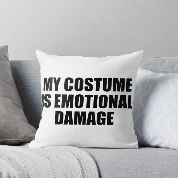 Item preview, My Costume Is Emotional Damage – Funny Last Minute Halloween Costume designed and sold by GriffinRey.