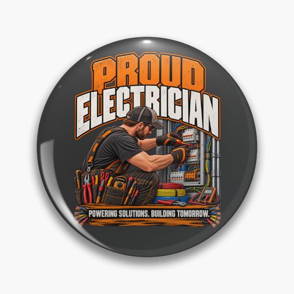 Item preview, Proud Electrician Electrical Work & Skilled Trades Design designed and sold by Operator Style Wear.