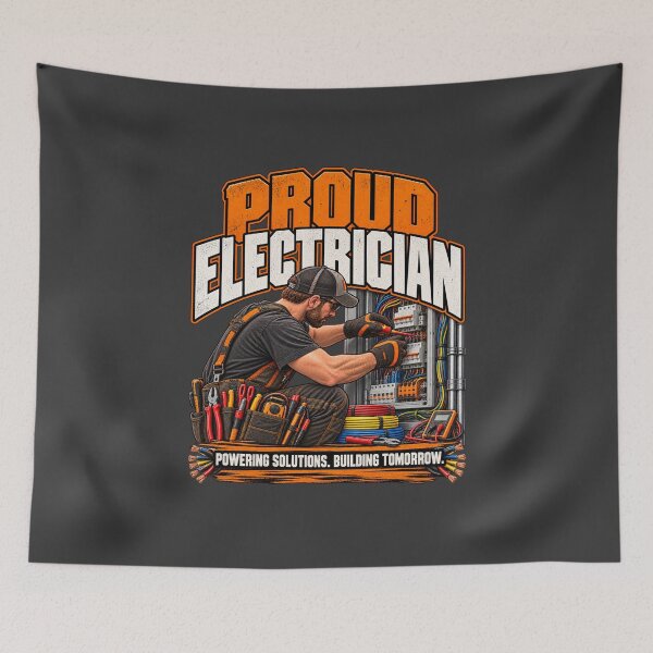 Item preview, Proud Electrician Electrical Work & Skilled Trades Design designed and sold by Operator Style Wear.