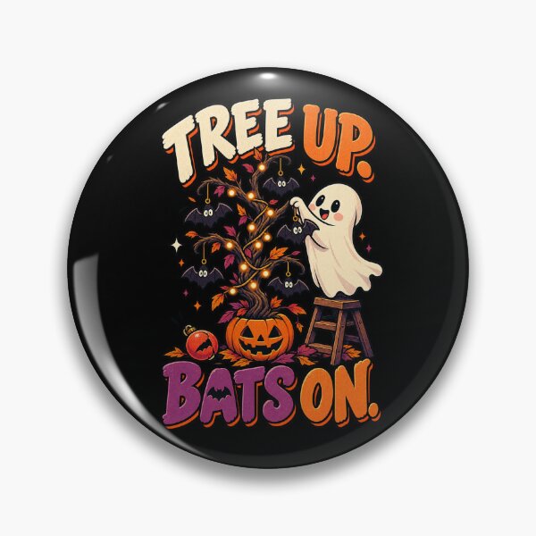 Artikelvorschau, Halloween Tree Bat Ornament - Tree Up Bats On Spooky Decor entworfen und verkauft von MOTIFOLK.