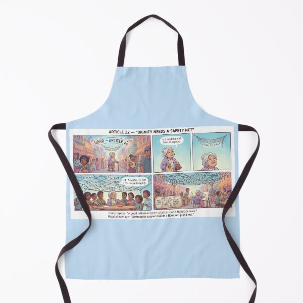Item preview, Dignity requires a robust social safety net. designed and sold by Mianku | Für das Leben.