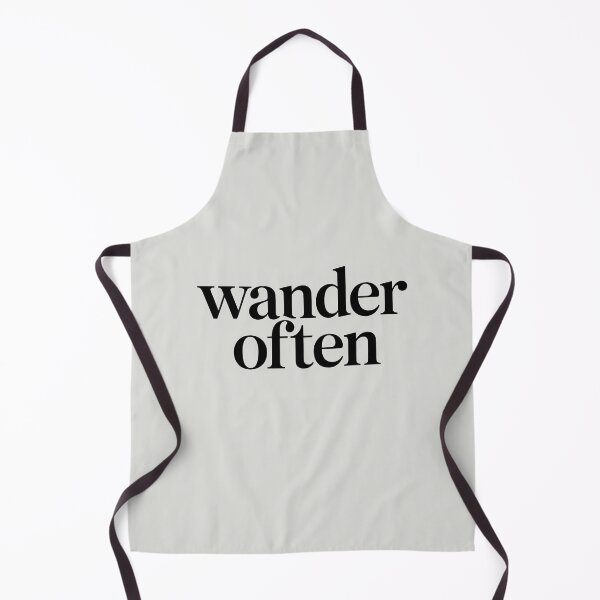 Item preview, Wander Often – Minimalist Travel Quote designed and sold by Jollys-ArtShop.