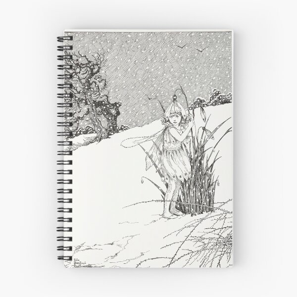Item preview, Snowdrop Fairy - Ida Rentoul Outhwaite designed and sold by forgottenbeauty.